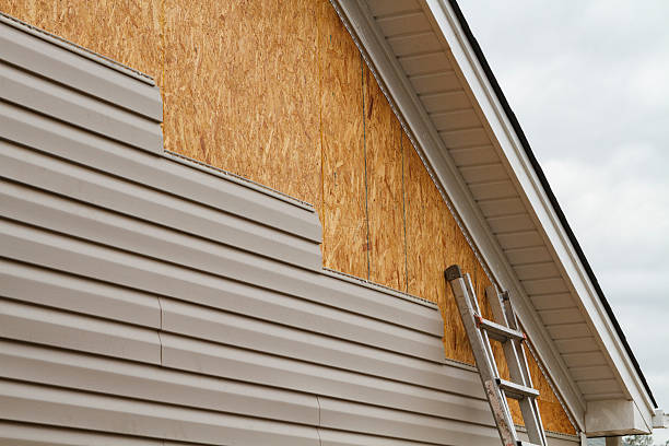 Professional Wood Siding technician working in Lebanon, IL